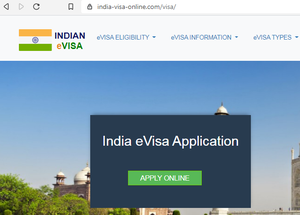 Indian Visa Application Center - DENMARK OFFICE Logo