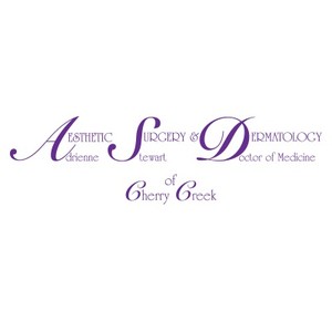 Dr. Adrienne Stewart, MD and the Office of Aesthetic Surgery and Dermatology Logo