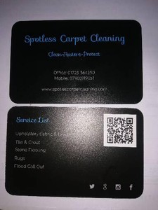 Spotless carpet Cleaning Logo