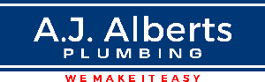 A J Alberts Plumbing Logo