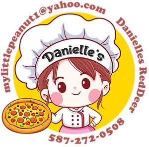 Danielle's Red Deer Logo