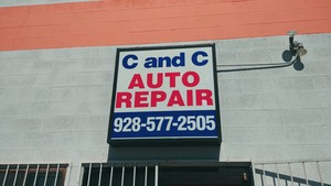 C and C Automotive Repair Logo