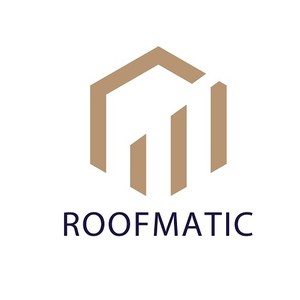ROOFMATIC Roofing, Solar and Construction Logo