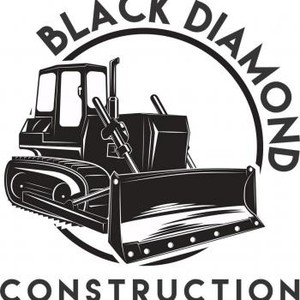Black Diamond Construction Company Logo