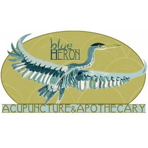 Blue Heron Acupuncture and Apothecary Logo