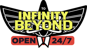 Infinity & Beyond Smoke Shop - Dallas Logo