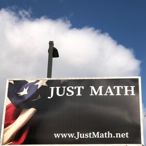 JUST MATH Logo