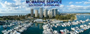 M C Marine Mobile Service Gold Coast Logo