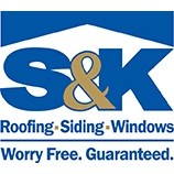 S&K Roofing, Siding and Windows Logo