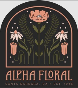 Alpha Floral Logo