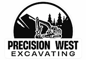 Precision West Excavating Logo