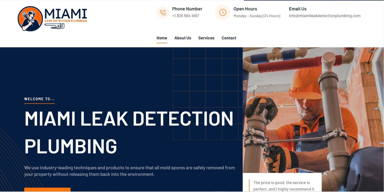 Miami Leak Detection Plumbing in Miami Springs, FL, USA, FL