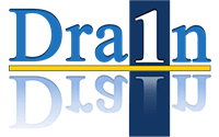 Drain 1 Plumbers Logo