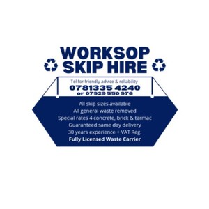 Skip Hire in Worksop - Professional skip hire company Logo