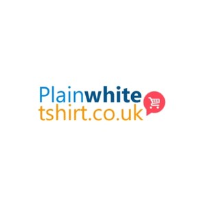 Plain White T-Shirt UK Logo