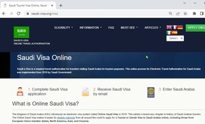 SAUDI Official Government Immigration Visa Application Online ESTONIA CITIZENS Logo