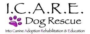 I.C.A.R.E. Dog Rescue Logo