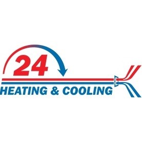 24 Heating & Cooling Logo