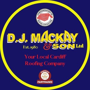 D J Mackay & Son Roofing contractors Ltd Logo