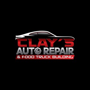 Clay's Auto Repair Shop Logo