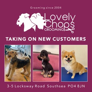 Lovely Chops Grooming Logo