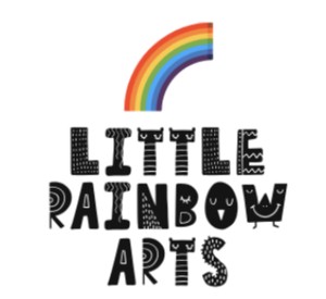 Little Rainbow Arts Face Painting Newquay Cornwall Logo