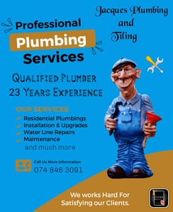 Jacques plumbing and tiling Logo