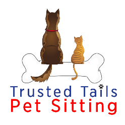 Trusted Tails Pet Sitting Logo