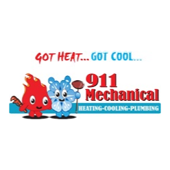 911 Mechanical Heating-Cooling-Plumbing Logo