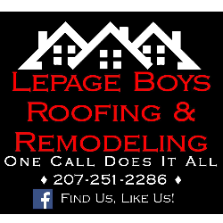 LePage Boys Roofing & Remodeling Logo