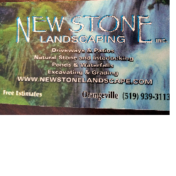 New Stone landscaping Inc Logo