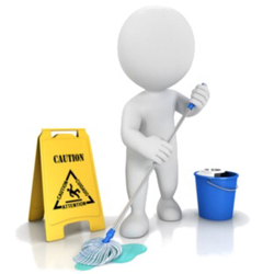 Falcon Commercial Cleaning Services LLC. Logo