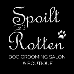 Spoilt Rotten Dog Grooming Logo