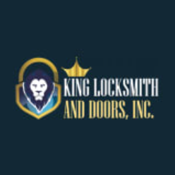 King Locksmith & Doors Inc. Maryland Logo