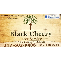 Black Cherry Tree Service Logo