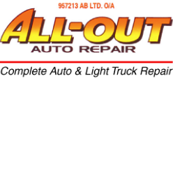All-Out Auto Repair logo