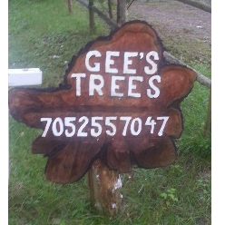 Gee's Tree Removal Service Logo
