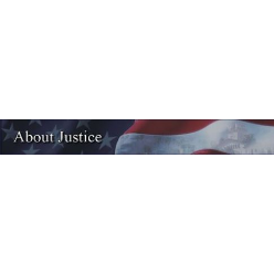 About Justice logo