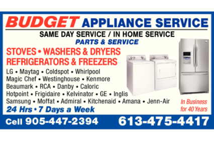 Picture uploaded by Budget Appliance Service