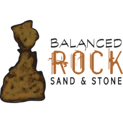 Balanced Rock Sand & Stone Logo