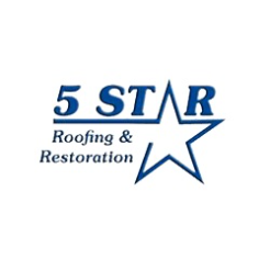 5 Star Roofing & Restoration Logo