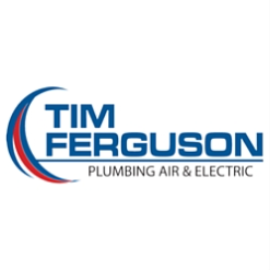 Tim Ferguson Plumbing Air and Electric Logo