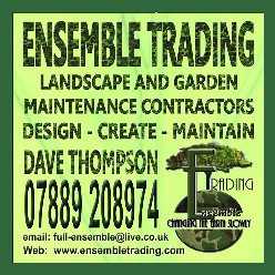 Ensemble Trading Landscape Gardeners And Fencing Contractors Logo