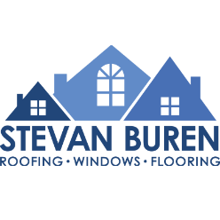 Stevan Buren Roofing, Windows, and Flooring Logo