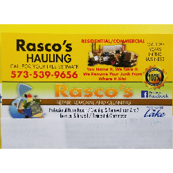 Rasco's Reair Removal and Cleaning Logo