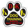 D&K Dog Trainer Logo